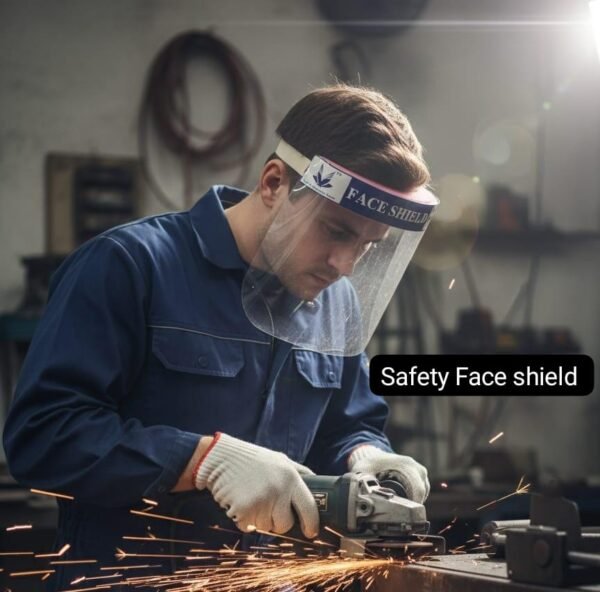 Enhanced Protection with Our Premium Face Safety Shield (pack of 4)