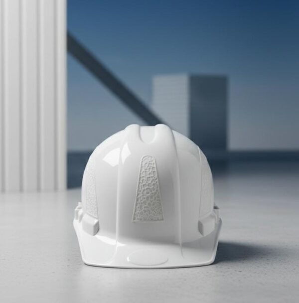 Premium White Safety Helmet (Pack of 2)