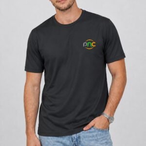 Men Polyester Round Neck 140 GSM T-Shirt